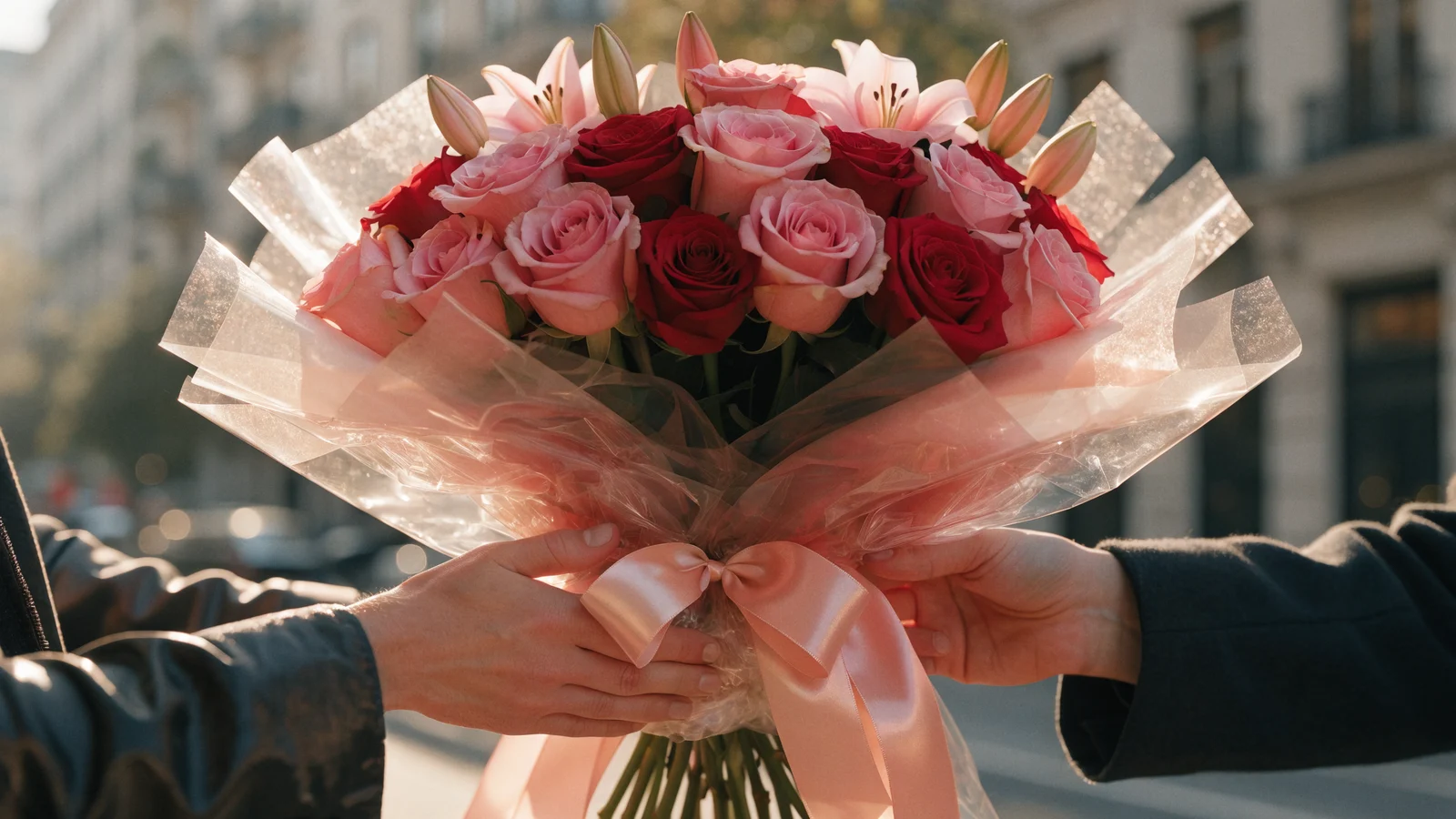 Ho Chi Minh flower delivery — a same-day rose and lily bouquet
