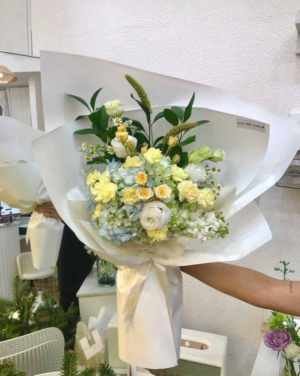 ホワイトミックス ブーケ